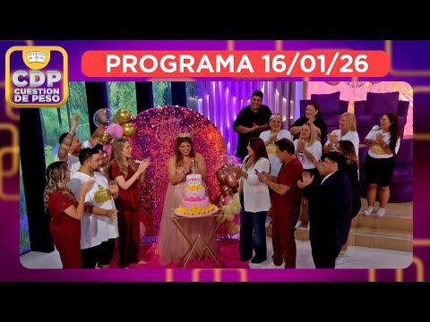 CUESTIÓN DE PESO - PROGRAMA 16/01/26