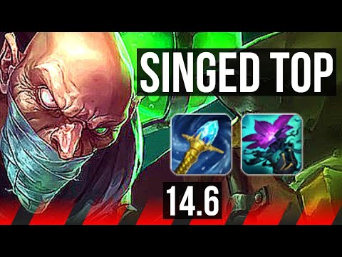 SINGED vs JAYCE (TOP) | Rank 7 Singed, 300+ games | EUW Grandmaster | 14.6