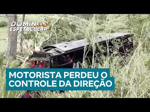 Acidente com ônibus deixa seis mortos no interior de São Paulo