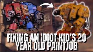 I repainted my first ever Dreadnought!