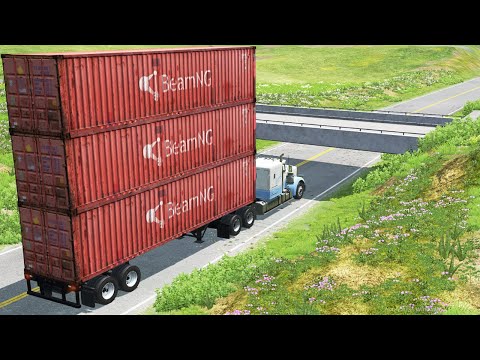 Trucks vs Bridges | BeamNG.Drive