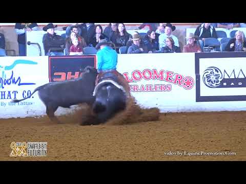 2018 NRCHA Snaffle Bit Futurity Intermediate Open Champions SDP Hy Rey Bound & Clay Volmer