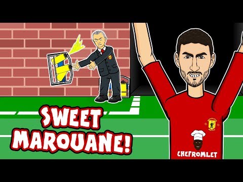 💈SWEET MAROUANE! Mourinho Hates Water Bottles!💈 (Man United 1-0 Young Boys 2018 Goals Highlights)