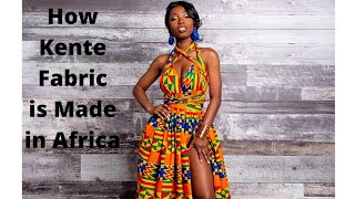 Ghana Kumasi Africa, How to Make Furniture and fabrics, labor intensive without machinery.