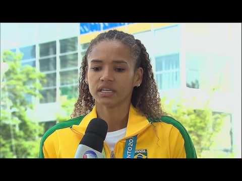 Alexandra Nascimento fala da sensação de ser pentacampeã no Pan 2015