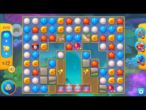 Fishdom level 6225 with a puzzle (с головоломкой)