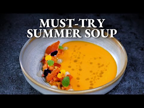 Refreshing Chilled Melon Soup: Easy Fine Dining at Home!