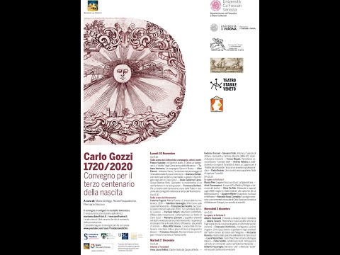 Convegno  per il terzo centenario della nascita di Carlo Gozzi - 1 dicembre 2020 (mattina)
