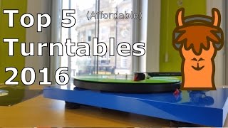 Top 5 Affordable Turntables 2016