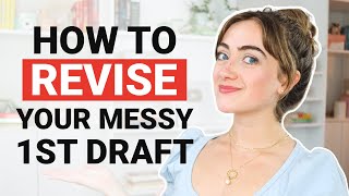 How to turn your messy first draft into something actually worth readi