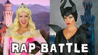 Rap Battle Aurora vs Maleficent. Family Friendly from DisneyToysFan