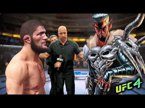Khabib Nurmagomedov vs. Azazel (EA sports UFC 4)