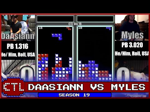 CTL Season 19 Division 1B - DaAsiann vs. Myles