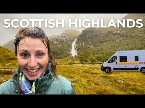 Reality of traveling the Scottish Highlands in a Van