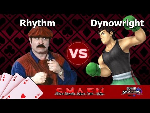 Rhythm (Mario) vs FONC Dynowright (Mac) - SNAFU Con 2016 Smash 4