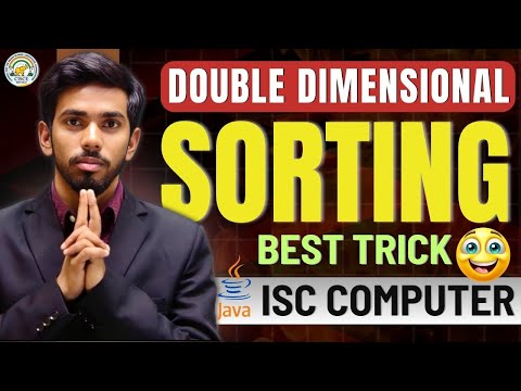 Double Dimension Array Sorting