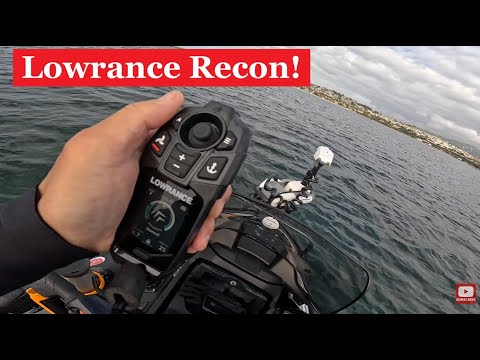 NEW Lowrance Recon Trolling Motor Review🔥 #seadoo #fishpro #jetskifishing #lowrancefishing #fishing