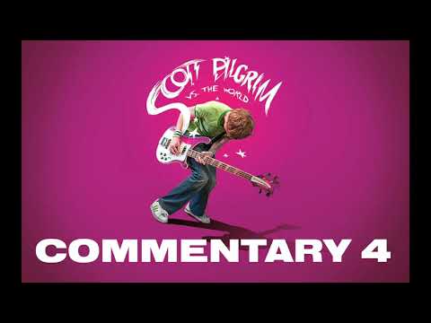 Scott Pilgrim vs the World (2010) Commentary 4/4 Actors Kieran Culkin, Mark Webber, Kendrick & Plaza
