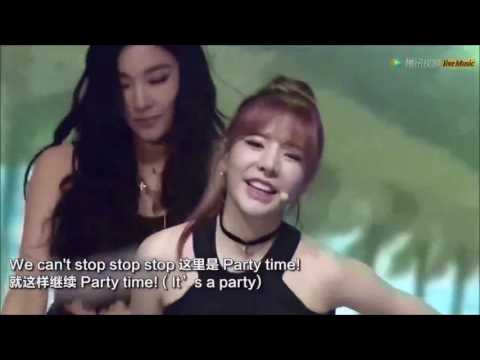 [HD] SNSD- PARTY (Tencent K POP Live Music)
