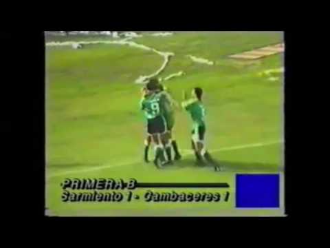 Sarmiento de Junín 1 - Defensores de Cambaceres 1 (Primera B Apertura 1994)