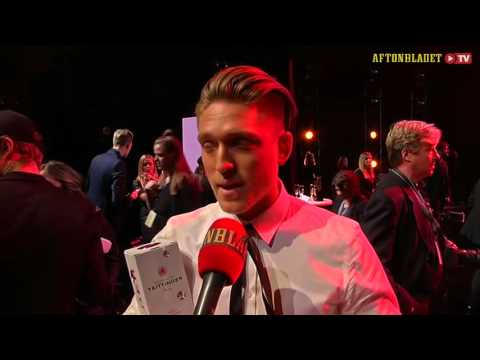 Danny Saucedo interview after winning the grammis 1