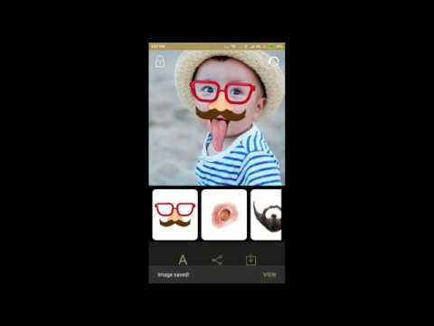 Face Changer Stickers : Mustache, Beard, Masks Video