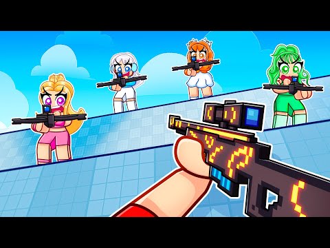 Techy zerstört Roblox FLICK mit meinen verrückten Fan-Mädchen...