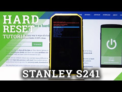 HARD RESET STANLEY S241 – Bypass Screen Lock / Wipe Data