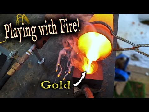 Gold! - Melting, Smelting and Playing with fire!