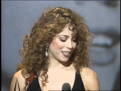Mariah Carey Wins Favorite Pop/Rock Female Artist - AMA 1993