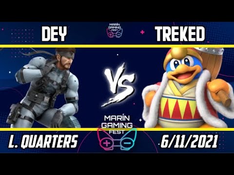 MARÍN GAMING FEST #1 - Losers Quarters - Dey (Snake) VS. Treked (King Dedede)