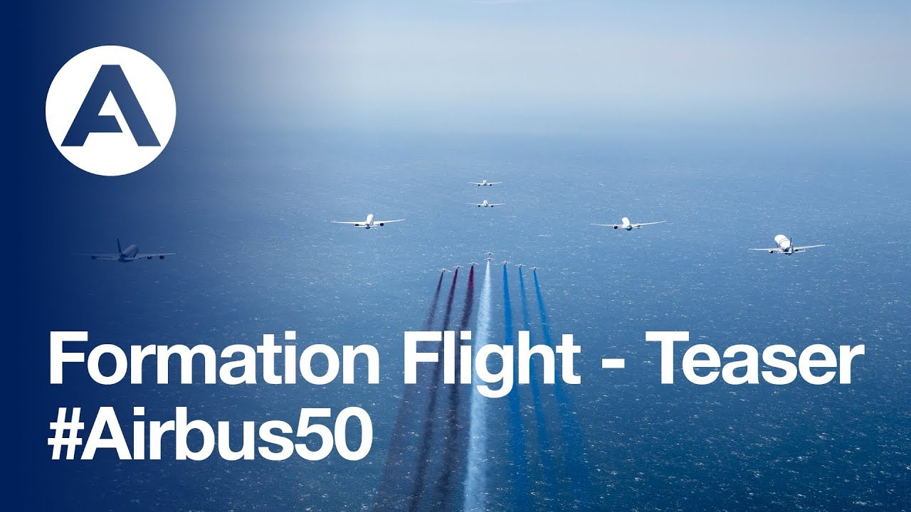 Formation Flight (Teaser) - #Airbus50