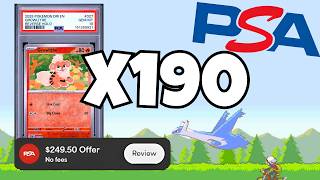 I Sent 190 Bulk Cards to PSA… INSANE Results!
