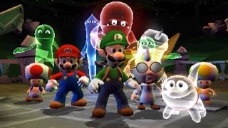 Luigi's Mansion: Dark Moon - All Bosses (3 Star Rank/No Damage)