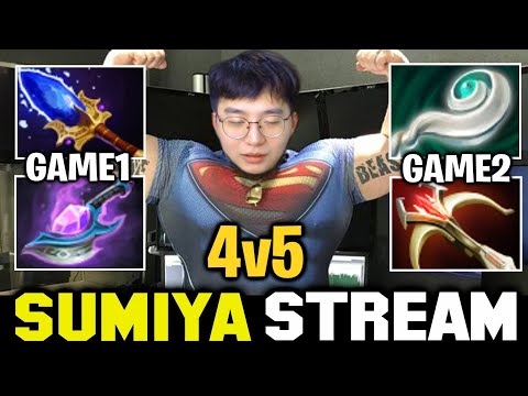 SUPERB BEAST is UNLEASHED in 4 v 5 Game | Sumiya Invoker Stream Moment #1988