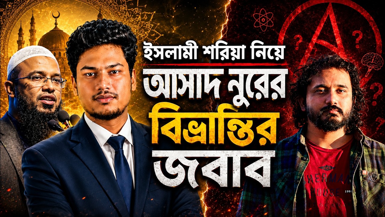  ইসলামী শরিয়া নিয়ে আসাদ নূরের বিভ্রান্তির জবাব। চারজন সাক্ষী না থাকলে কী জিনার বিচার করা যায় না?