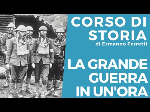 Tutta la Prima guerra mondiale in un'ora