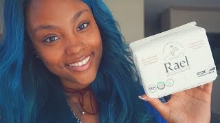 HARMFUL CHEMICALS ON PADS? WHY YOU SHOULD USE ORGANIC PADS | @MEEKFRO | RAEL BOX PANTYLINERS REVIEW