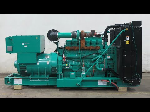 Cummins DQCA 600 kW diesel generator, QSK23-G7 eng, 159 Hrs, Yr 2016 - CSDG # 4856