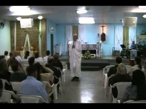 SANTA  MISSA COM O PADRE = HÉLIO  FEUSER , 3ª TALHA , 20 / 09 / 2013 - PARTE - 2 / 2