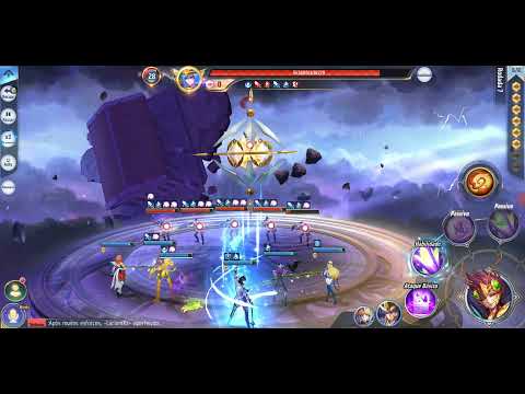 Passando espaço astral Grande mestre 1 & 2 Boss- Saint seiya awakening