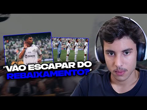 REACT DO RENATINHO: PALMEIRAS 1 x 2 SANTOS - BASTIDORES