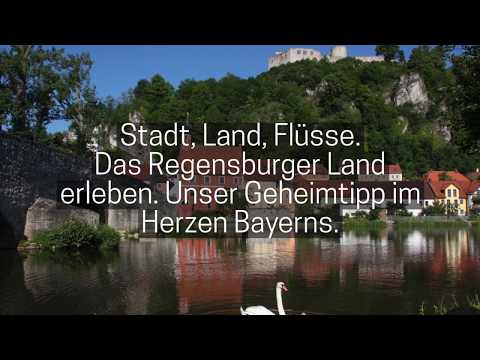 Der Landkreis Regensburg: Stadt, Land, Flüsse.