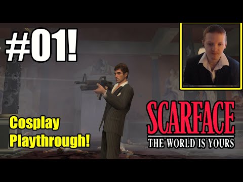 Tony Montana Survives The Mansion Shootout-  Scarface The World Is Yours Part 1