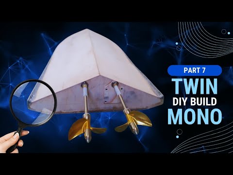 RC Boat Build - Twin motor mono part 7