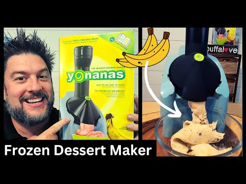 🍌🍦Yonanas Review: Frozen Healthy Dessert Maker - yum! Banana "ice cream" [446] 🍌🍦