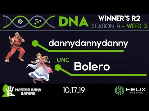 DNA S4:W3 - dannydannydanny (Ken, Ryu) vs UNC | Bolero (Zelda) - Winner's R2