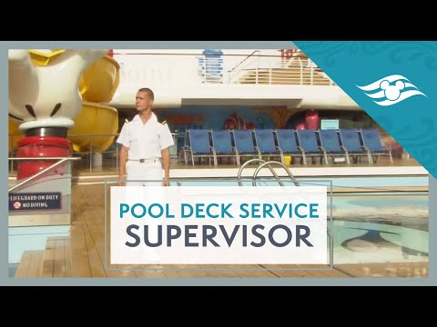 Disney Cruise Line: Pool Deck Service Supervisor