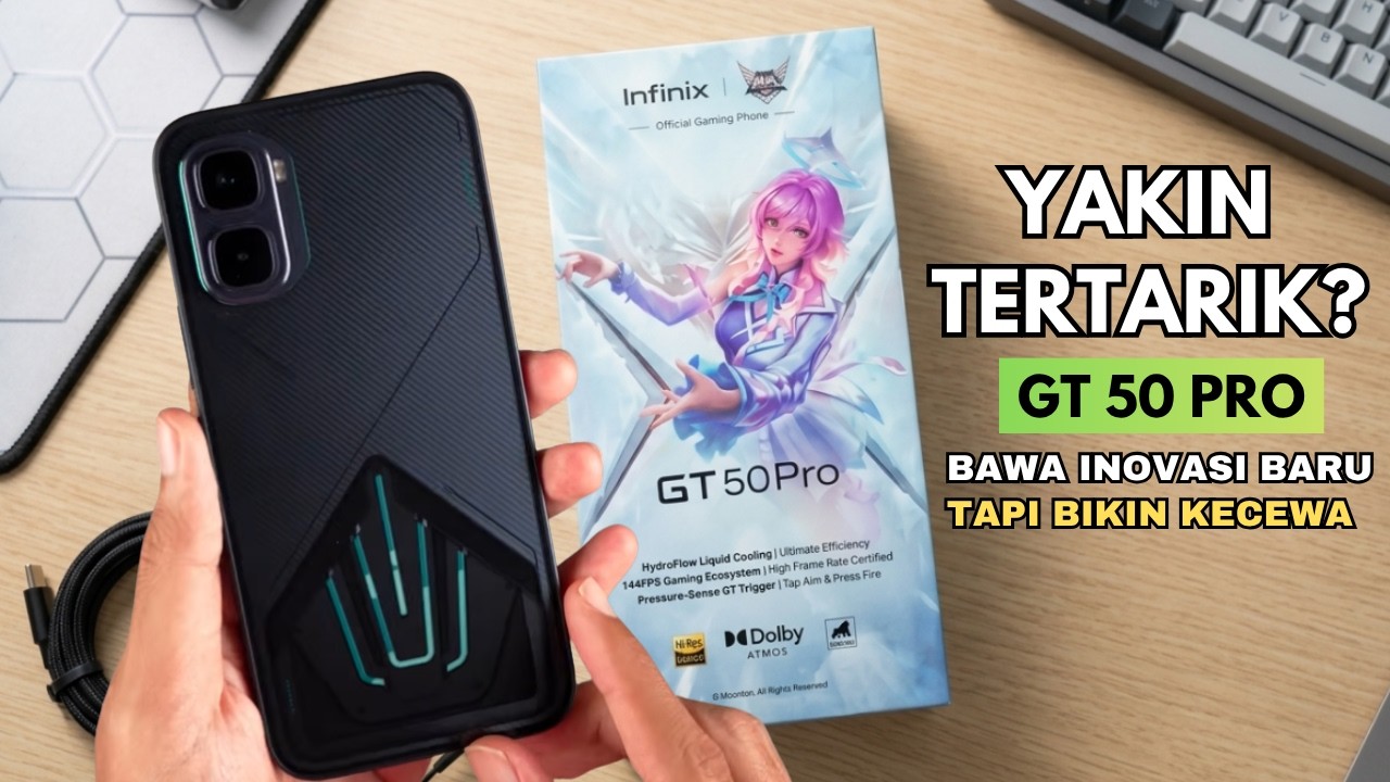 JANGAN BELI HP INI DULU‼️INFINIX GT 50 PRO 5G RESMI HADIR, BIKIN KEJUTAN BARU LAGI NIH
