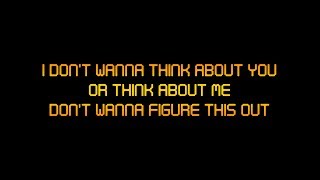 Simple Plan - Don&#39;t Wanna Think About You (Lyrics)